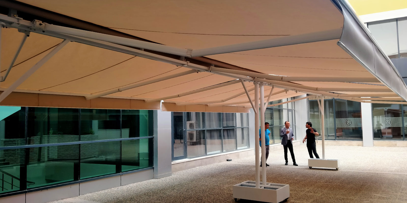 Tentech | Konya Tente Sistemleri | Bioklimatik Tente, Pergola Tente, Zip Perde, Pencere Tente, Teleskopik Şemsiye, Kasetli Tente, Kartal Tente, Mafsallı Tente, Dekoratif Tente, Isıcamlı Sürme Cam, Giyotin Cam Sistemi, Kontente Grup